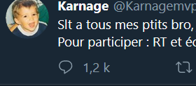 Fresh_Bred_76's tweet photo. Donc seulement 1,2k réponses au tweet de Karnage et pourtant plus de 2,3k tweets avec le #COROCON ! Je pense qu'il y en a qui ont des revendications sur ce réseau https://t.co/z62pvOLlXz