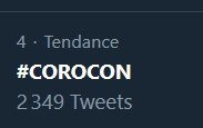 Fresh_Bred_76's tweet photo. Donc seulement 1,2k réponses au tweet de Karnage et pourtant plus de 2,3k tweets avec le #COROCON ! Je pense qu'il y en a qui ont des revendications sur ce réseau https://t.co/z62pvOLlXz