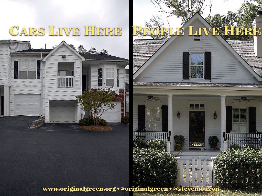 stevemouzon's tweet photo. #GoodUrbanism vs #AutoDomination 22
Houses in #sprawl make it clear that "lots of cars live here." But how do the humans feel? Like they're living in a parking lot? Houses for humans should have a proper human front, with cars tucked somewhere behind or beside. https://t.co/D8yDrganLc