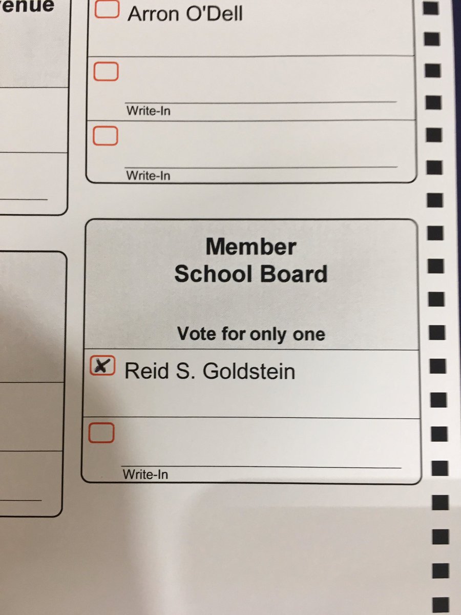 Reid Goldstein (@reidforschools) on Twitter photo I’m voting this morning at my home precinct - No. 1 Arlington. Please join me and vote today to keep Arlington Blue and turn Virginia Blue. Thanks! <a href="/arlingtondems/">Arlington Democrats</a> I’m voting this morning at my home precinct - No. 1 Arlington. Please join me and vote today to keep Arlington Blue and turn Virginia Blue. Thanks! <a href="/arlingtondems/">Arlington Democrats</a>