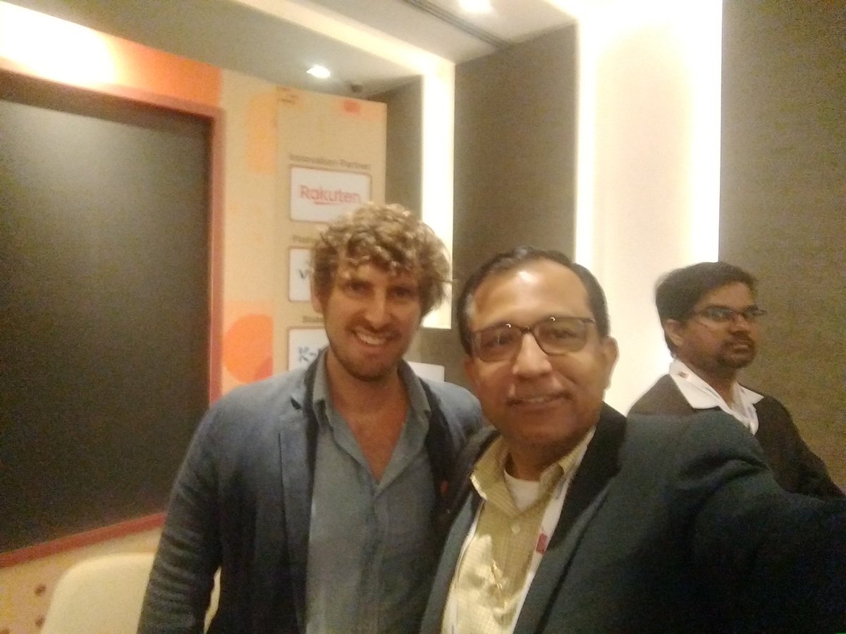 #Nasscom #NPC2019 <a href="/JoshConstine/">Josh Constine 📶🔥</a> <a href="/GaiaSmartCities/">Gaia Smart Cities</a> winner of #Emerge50 <a href="/TechCrunch/">TechCrunch</a>