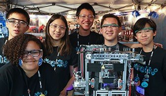 BayerUS's tweet photo. As part of our commitment to #STEMeducation across the U.S., the Bayer Fund recently awarded more than $300,000 in grants to 163 FIRST Robotics teams to support their participation in the @FIRSTweets Robotics program. Good luck, students! #STEM https://t.co/yfOivOGsQ3