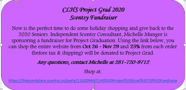 ProjectClhs's tweet photo. Scentsy orders due Friday. Start the holiday shopping for friends, family, teachers, secretary, or yourself. Great way to add the aroma of the holidays to any home. #SupportProjectGraduation https://t.co/n2M9OS8Iv7