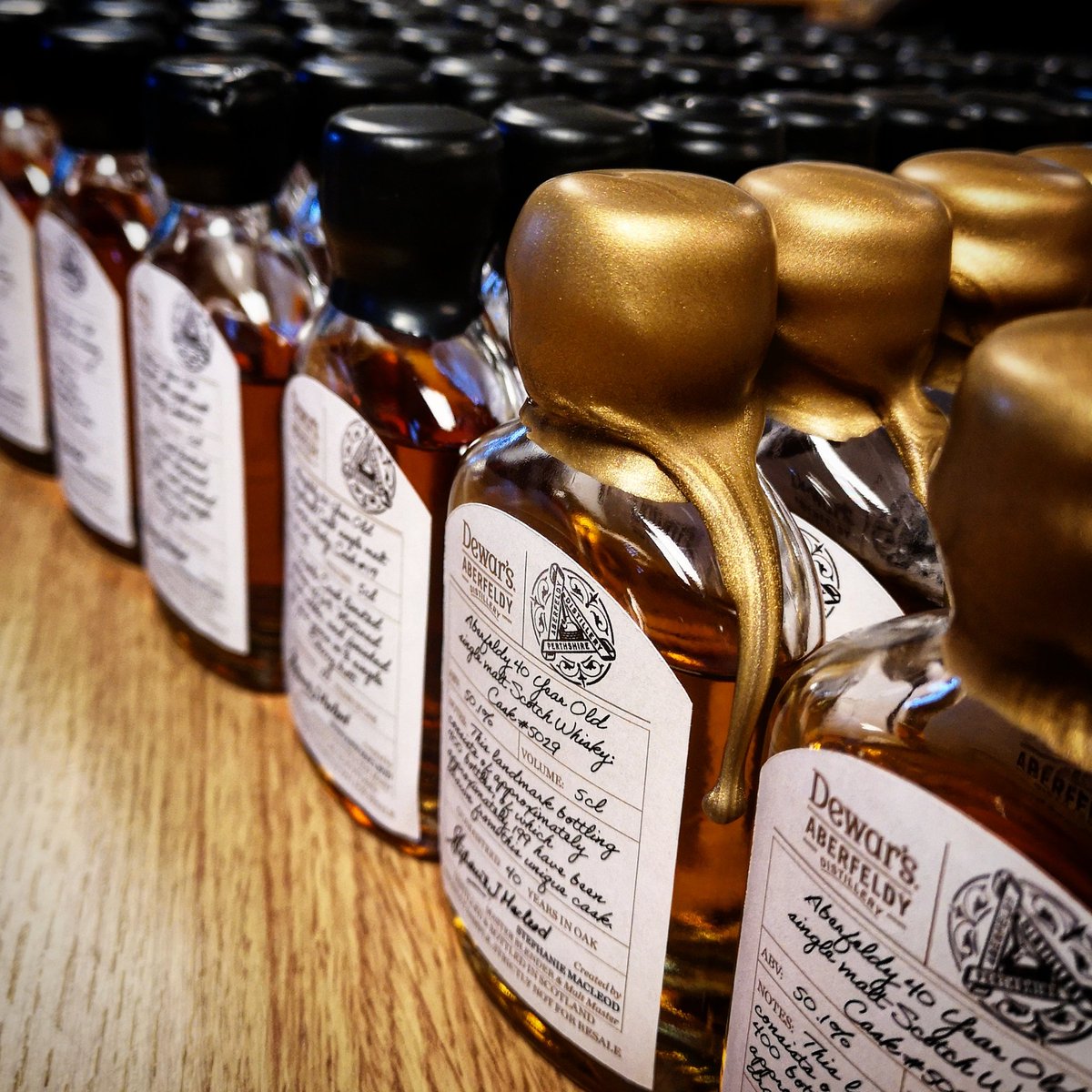 Looking forward to our #itsdramtime tasting event this Thursday evening with Greg from <a href="/GreatDrams/">Greg - Great Drams</a>. An awesome line up of drams, including our brand new Aberfeldy 40 year old!!
Excited doesn't come close!
#homeofdewars #aberfeldy40
