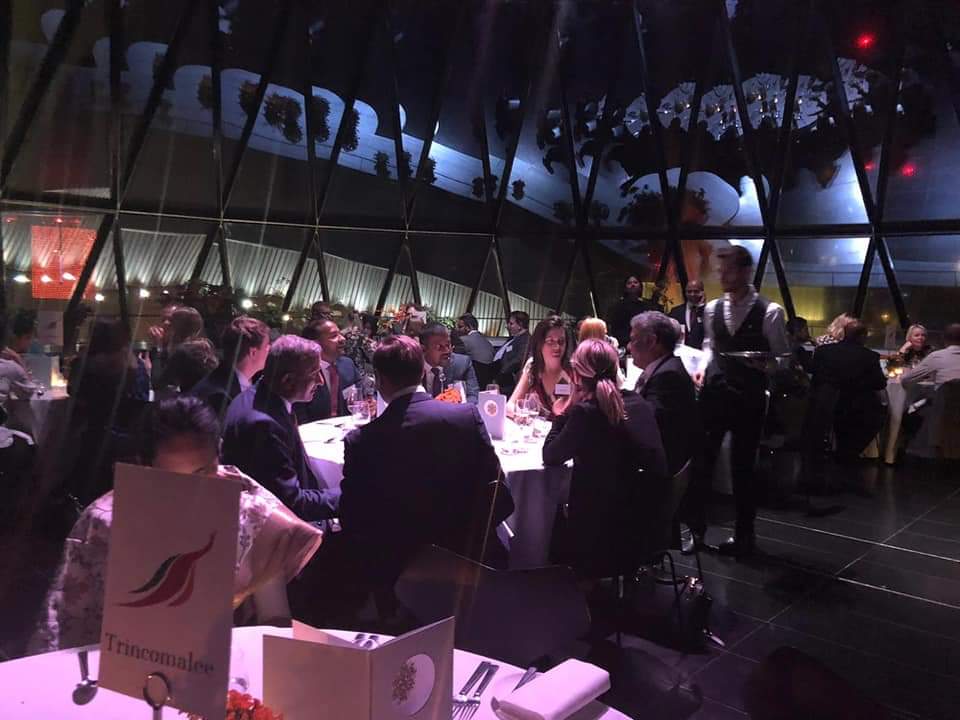 Lycafly's tweet photo. It was just fantastic! Thank you SriLankan Airlines for such an awesome hosting👍😍
Truly enjoyed to participate the #SriLankanAirlines Annual Agent evening  at the spectacular Gherkin in London. ✌🎉🤝
#TravelTuesday #LondonEvents https://t.co/ocZcBp4PgK