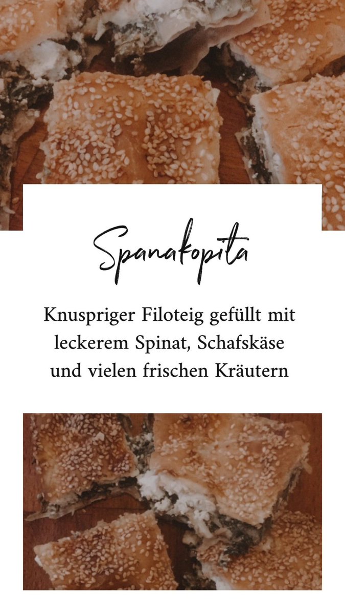 LBaltea's tweet photo. Spanakopita, Spinattasche https://t.co/iGDDqMvCLp https://t.co/JgRLiGbnSE