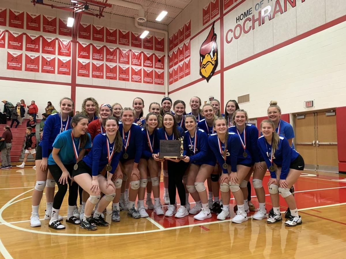 cash_superfans's tweet photo. Girls volleyball will be playing their first round of states tonight at Cochranton Highschool the lady eagles will be facing Franklin Regional at 6:00 come out and show your support by wearing blue and being loud!! #cashbloodrunsdeep https://t.co/sMsEzXEnvG