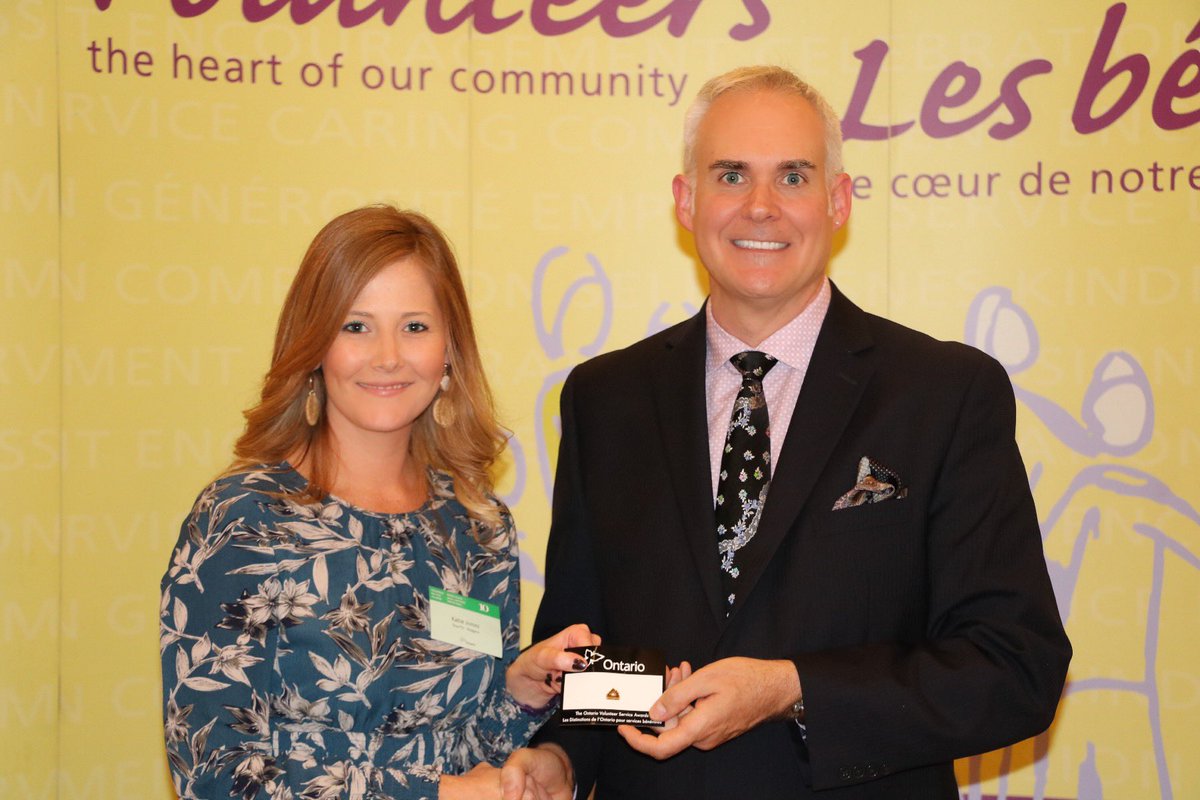 Honoured to be recognized at the #OntarioVolunteerServiceAwards for 10+ years volunteering with the amazing team <a href="/yourtvniagara/">yourtvNiagara</a> 🌟 I ❤️ my community and the work we do to make it a better place.