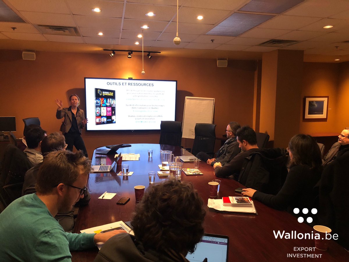 Mission audiovisuelle et numérique walllonne et bruxelloise à Montréal : un passage par le #bctq  et la #sodec s’impose pour une bonne mise en contexte. <a href="/AWEXAmericas/">AWEX AMERIQUES</a> <a href="/digitalwallonia/">Digital Wallonia</a>
