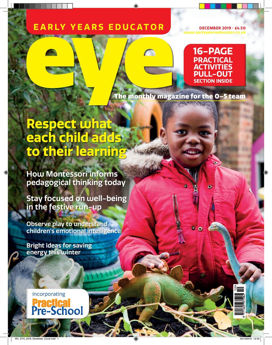 EYEearlyEd's tweet photo. Check out our December issue 🎅

Opinion from @NDCS_UK, take a look at inspections with @DrSue22 and an analysis of how the homelessness crisis is affecting early years from assistant ed @livyrook 

Thanks to @kim_benham for hosting our shoot!

Subscribe: https://t.co/zxLNpWG1RR https://t.co/xyW4VUczY0