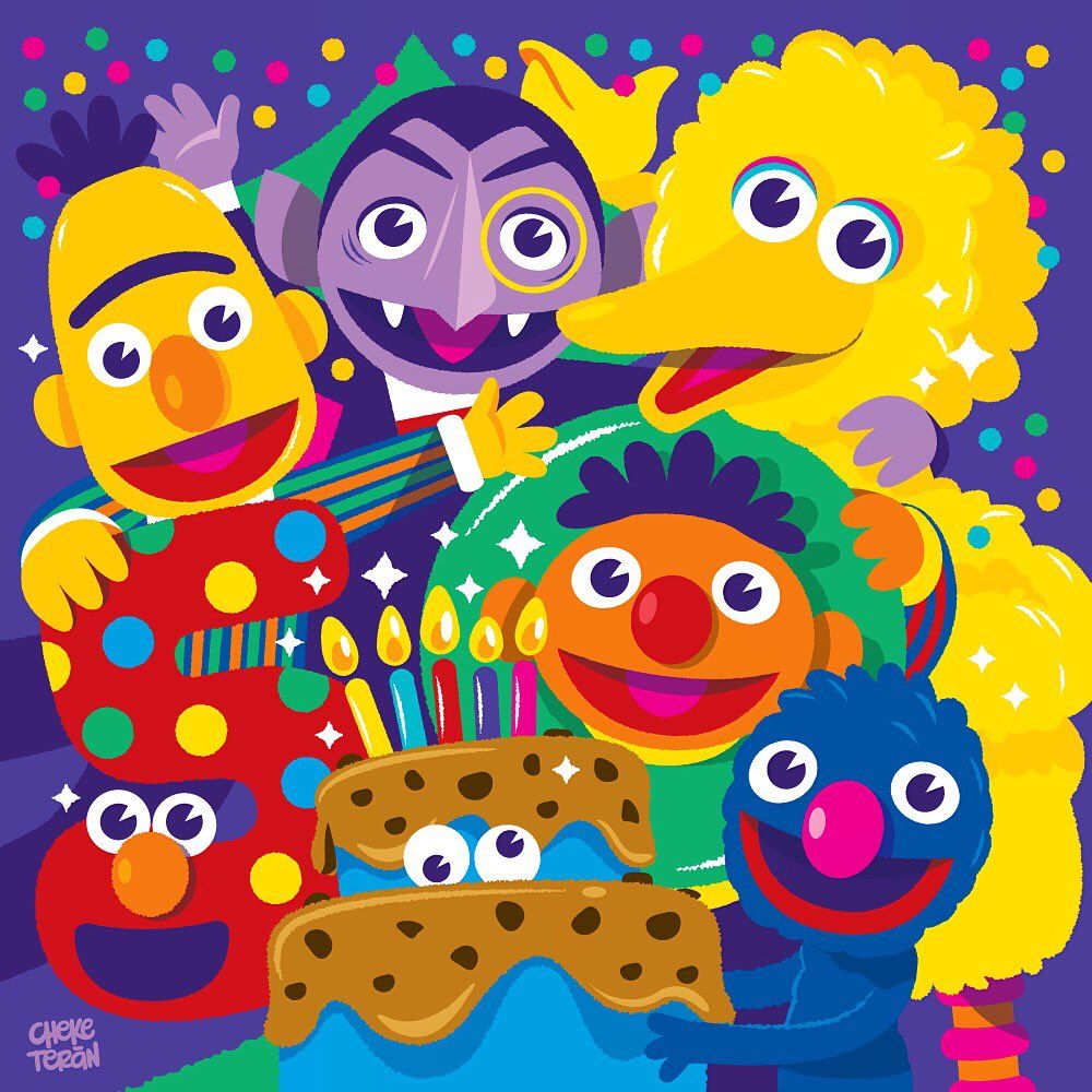 influentumx's tweet photo. 🎂 ¡¡Hoy se cumplen 50 años de "Plaza Sésamo" @sesamestreet!! 😍 #SesameStreet #PlazaSesamo #FelizMartes https://t.co/1lp8eohXmS