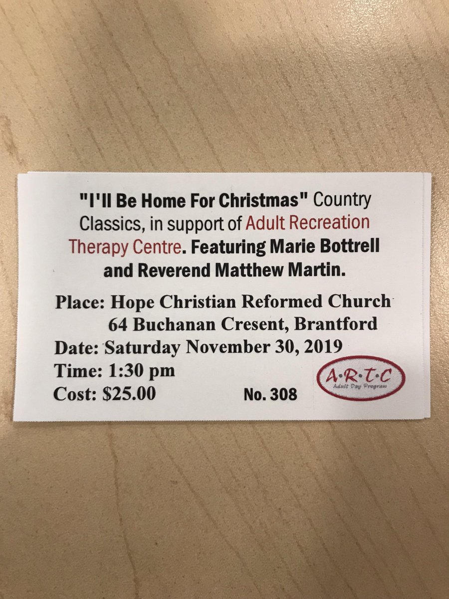 Call for your tickets today! Great way to get into the Christmas spirit!