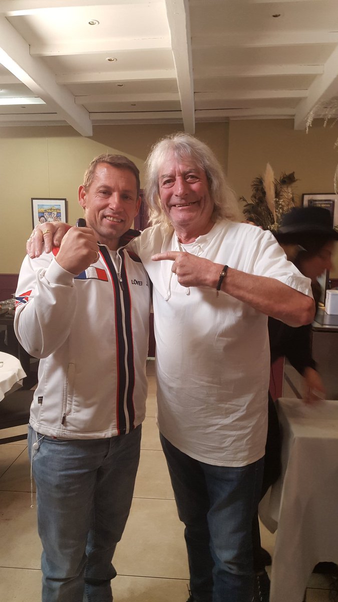 Rene Malleville On Twitter Ce Matin Il Y Avait Egalement Josef Lovei Champion Du Monde Au Bras De Fer Categorie 80 Kg