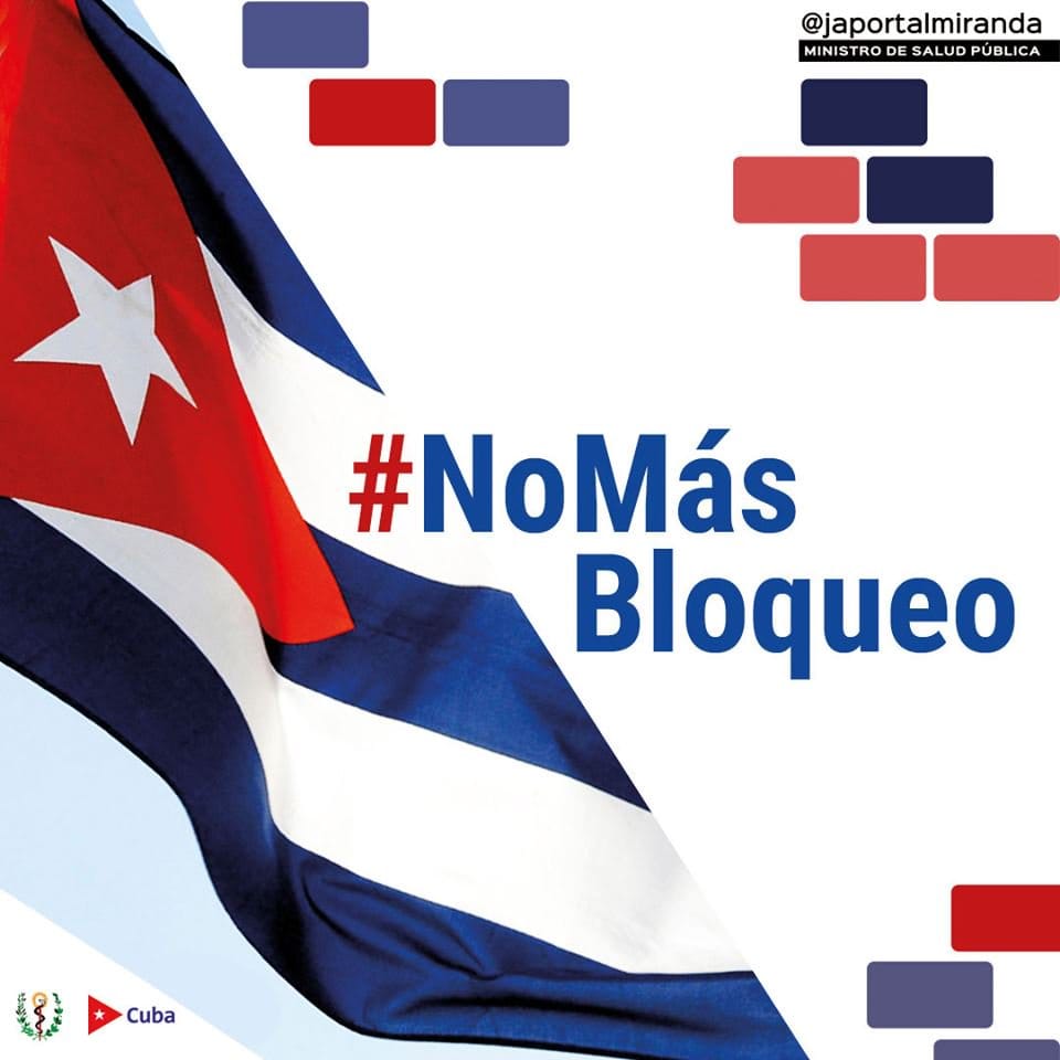 SeguraMsm's tweet photo. Hoy más que nunca alcemos nuestras voces, #ElBloqueoEsReal pero seguiremos luchando, el mundo debe saber nuestra verdad, #CubaVsBloqueo
@AsambleaCuba @embacuba_ecuad @CubacooperaEc @CubacooperaEcGu @CubaMINREX https://t.co/nBJCHBKQQW