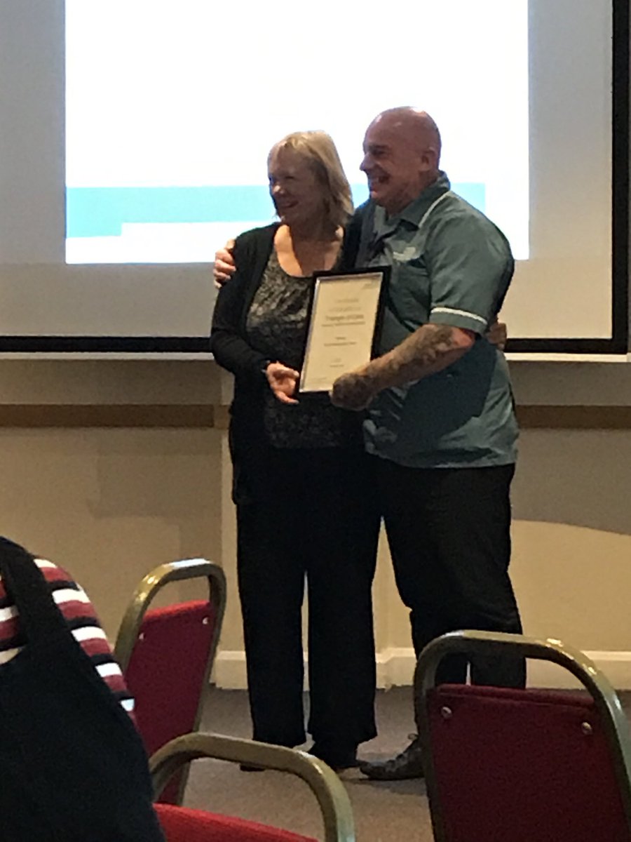Deb02435505's tweet photo. Early intervention team winner of TOC excellence Award https://t.co/1IJ1X1M8rv