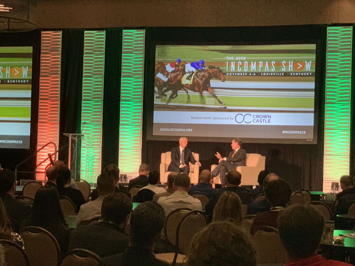 INCOMPAS's tweet image. @dish Chairman Charlie Ergen spoke to a packed house at #INCOMPAS19
