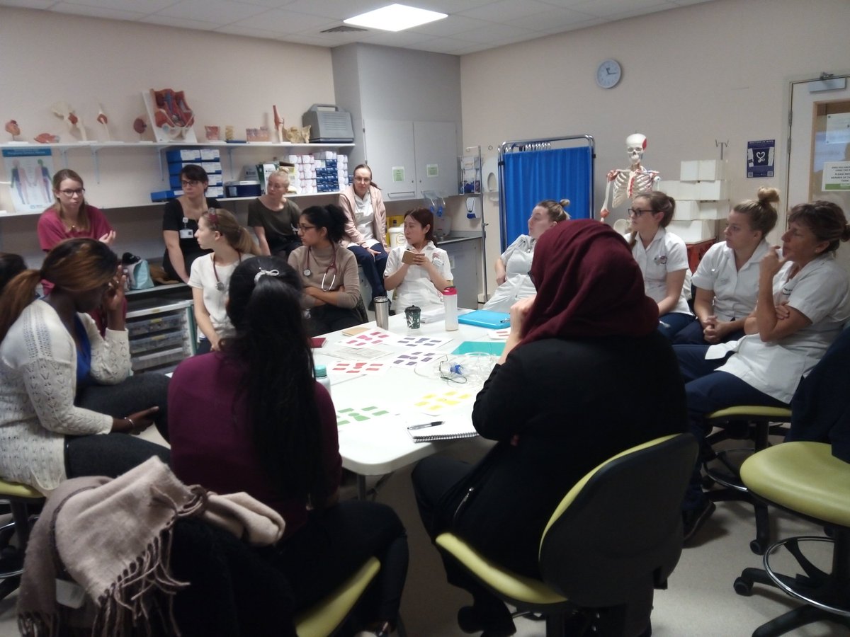 UHSussex_Ed's tweet photo. Learning together, working together. Fabulous feedback after SIM today @westernsussex #interprofessional #student #TNA @westernsussex @BrightonNurses @portsmouthuni @KingsCollegeLon https://t.co/aqnOSQtXTN