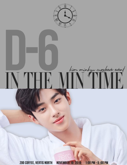 _MINKYUOfficial's tweet photo. D-6

Are you excited to see your cute admins on Sunday?haha

We'll definitely have a good one on that day. Take all of our giveaways home! 💜💙 

#INTHEMINTIME #MOOMINKYU #김민규 #KimMingyu #KimMinkyu #JELLYFISH https://t.co/MXz66jYiMA