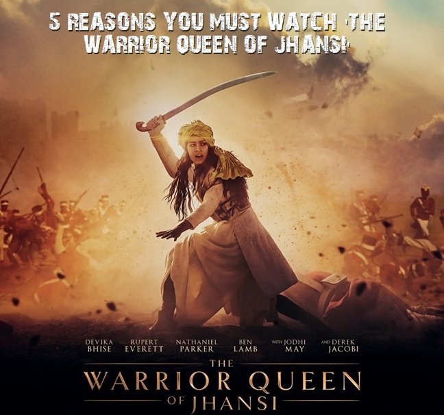 WizMotionStudio's tweet photo. 5 REASONS You should watch #TheWarriorQueenofJhansi @WarriorJhansi 10 DAYS LEFT in US Release. Releasing in India on 29thNov

LINK https://t.co/KzT0aG3VEC @devikabhise @swati_bhise 

#Indie #Hollywood #TuesdayThoughts #Film #Action #Epic #Adventure #Upcoming #socialmediamarketing https://t.co/4vhYXQaqbU