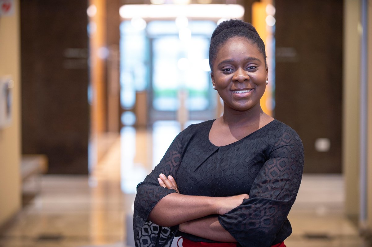 abbvie's tweet photo. The 2019 Society of Women Engineers Conference is right around the corner. Come meet Aaishah, a member of our Operations Development program, and learn why she chose AbbVie. https://t.co/Ip3RLWXoWV #WE19 #SWEConference https://t.co/rlBpbrf77Z