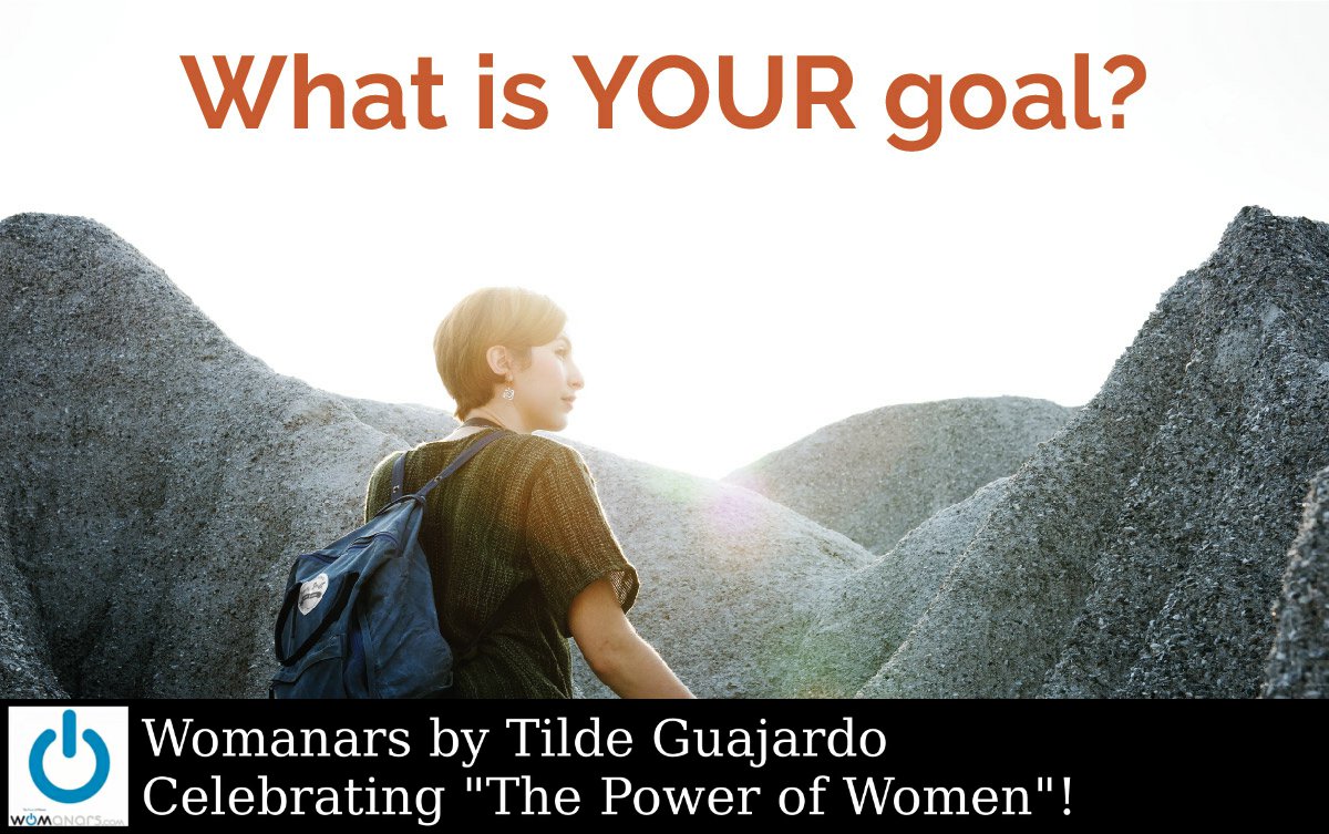 Womanars's tweet photo. What is your number one personal #goal? https://t.co/v7UuAmcx30