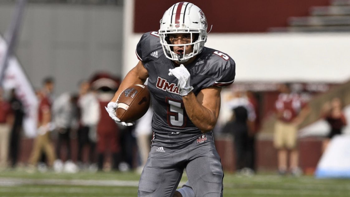 I’m honored to have received a Division 1 FBS offer as a PWO from The University of Massachusetts! Thank you! @CoachWaltBell  <a href="/CoachPaschall/">Luke Paschall</a> #Flagship 🚩