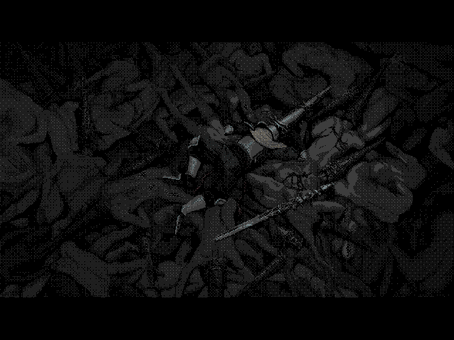 tastyjammy's tweet photo. was working on a dithering shader for our own game, felt like implementing it on reshade.
Blasphemous looks like the ideal game for the test run! #Gamedev #shaders @TheGameKitchen @Team17Ltd  @BlasphemousGame
part 1/2 https://t.co/cGzNm7Y2Em