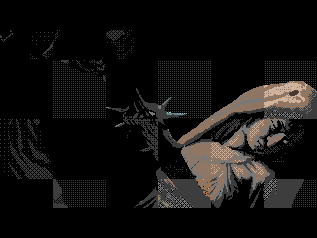 tastyjammy's tweet photo. was working on a dithering shader for our own game, felt like implementing it on reshade.
Blasphemous looks like the ideal game for the test run! #Gamedev #shaders @TheGameKitchen @Team17Ltd  @BlasphemousGame
part 1/2 https://t.co/cGzNm7Y2Em