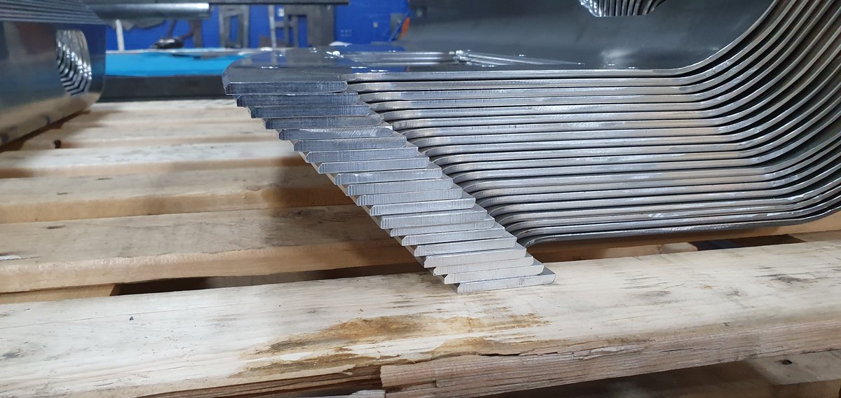 Another aluminium laser cut and press job out the door! Our in-house metal profiling and press brake capacity enables us to offer cost effective laser cutting &amp; folding services for large or small requirements. Visit our website to find out more: bit.ly/33fGN2K