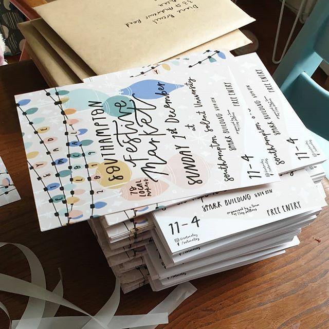 We have had a morning of sorting out flyers so if you want some to hand out to your friends or can think of a local cafe that would have some, drop us a message. We want this to be the biggest and best Etsy Made Local Southampton yet. Sunday 1st December… ift.tt/34yXfeU