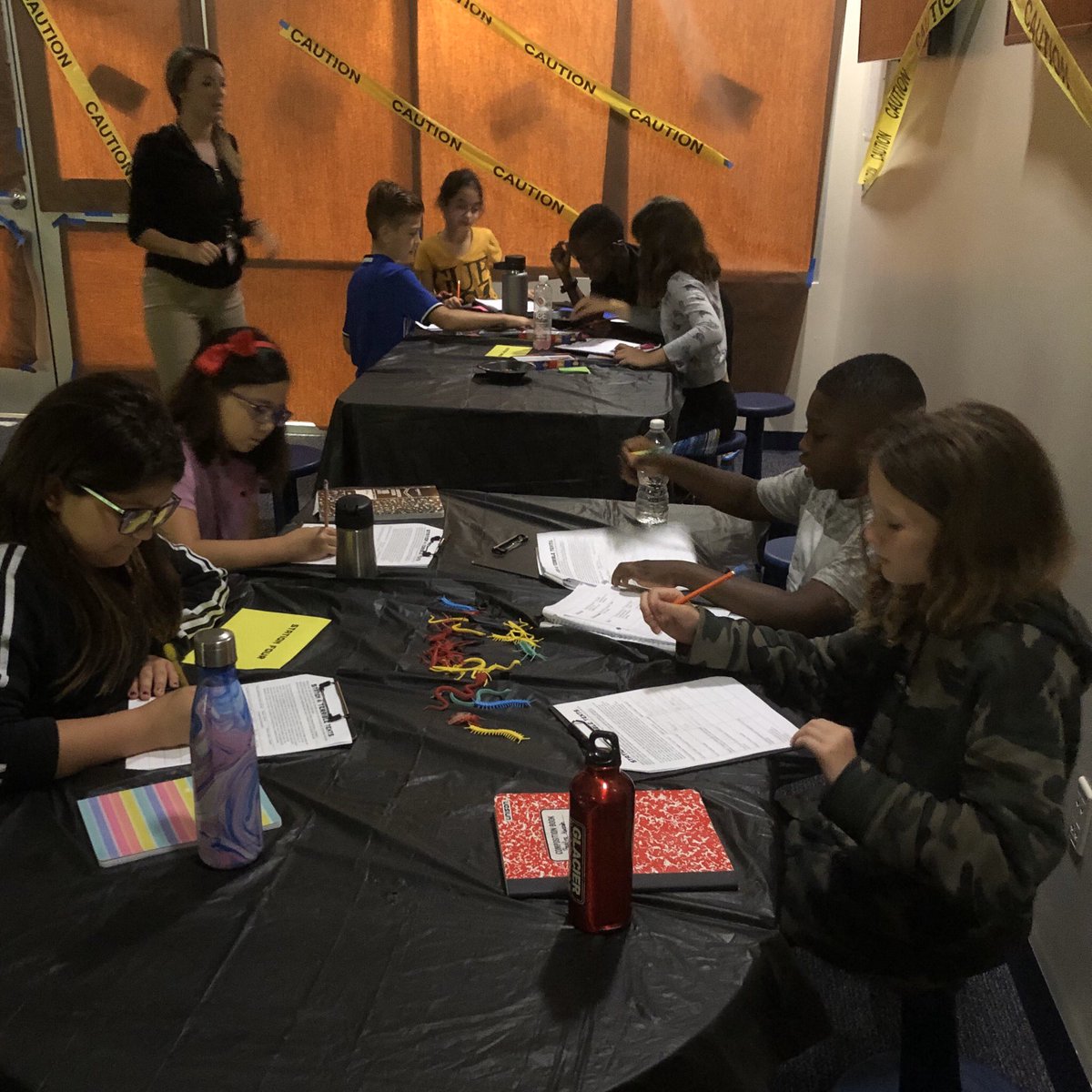 5th grade scholars at WRES are learning about figurative language in a super-engaging way this week in a Fear Factor environment. Working alongside innovative educators who engage learners in amazing ways is a big part of why I’m a school leader. #GratefulPrincipal @POEKPOE