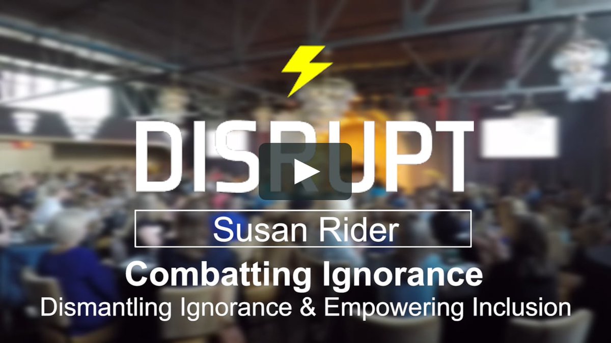 DisruptHR (@disrupt_hr) on Twitter photo Best of #DisruptHR 2019:
Combatting Ignorance: Dismantling Ignorance & Empowering Inclusion by Susan Rider / @ga_susanrider - VP, Employee Benefits & Human Capital Strategies at Gregory & Appel at DisruptHR Indianapolis
bit.ly/2WICcUm
#DisruptHRIndy <a href="/DisruptHRIndy/">DisruptHRIndy</a> Best of #DisruptHR 2019:
Combatting Ignorance: Dismantling Ignorance & Empowering Inclusion by Susan Rider / @ga_susanrider - VP, Employee Benefits & Human Capital Strategies at Gregory & Appel at DisruptHR Indianapolis
bit.ly/2WICcUm
#DisruptHRIndy <a href="/DisruptHRIndy/">DisruptHRIndy</a>