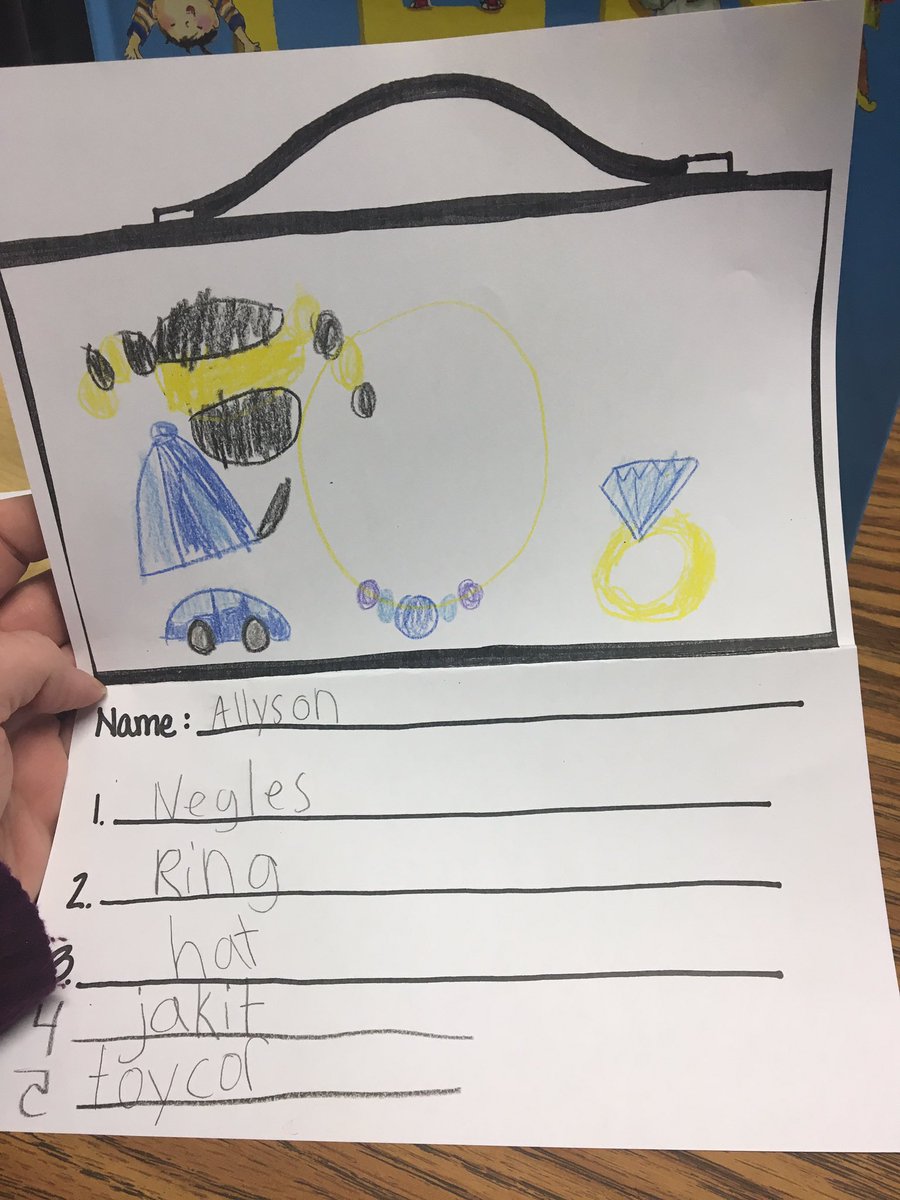MccoyCalli's tweet photo. Some lessons just make my heart swell with pride of my students. Today they read a book, “This Is Me”. They were challenged to draw what 3-5 things they would take in their suitcase if they had to pack a bag and move across the ocean. #WeROverton #2ndGradersGetIt https://t.co/DJZ2nxiGPe
