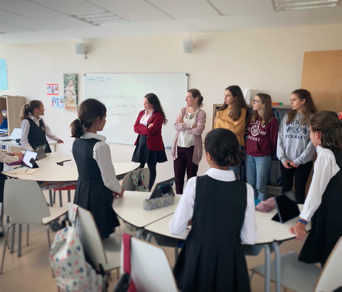 AlegraSchool's tweet photo. This is IB mindset! Last week our students had a visit from Portugal. Students from another IB School came to visit to see and to learn first hand how the the IB works in Alegra.
Spanish roots, English teaching, international thinking #InternationalMindset @iborganization https://t.co/rhtrWeIW0B