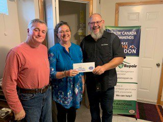 ActionOnRadon's tweet photo. Congrats to #RadonReductionSweepstakes winner Cecilia Bourque! To quote “The Sweepstakes money definitely helps! And if you think of what you’re investing in the long run, it’s worth every penny.”  #takeactiononradon #today4tomorrow #test4radon
https://t.co/OHuRG9QpLd https://t.co/umPFNhJawX
