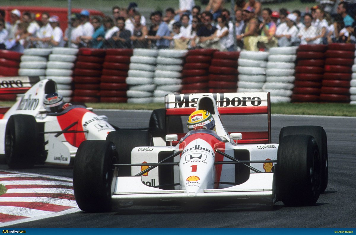 Legendary F1 Ayrton Senna Gerhard Berger Mclaren Mp4 7a Honda 3 5 V12 Gp Canada 1992 F1 Legendary F1 Ayrton Senna Gerhard Berger Mclaren Mp4 7a Honda 3 5 V12 Gp Canada 1992 F1