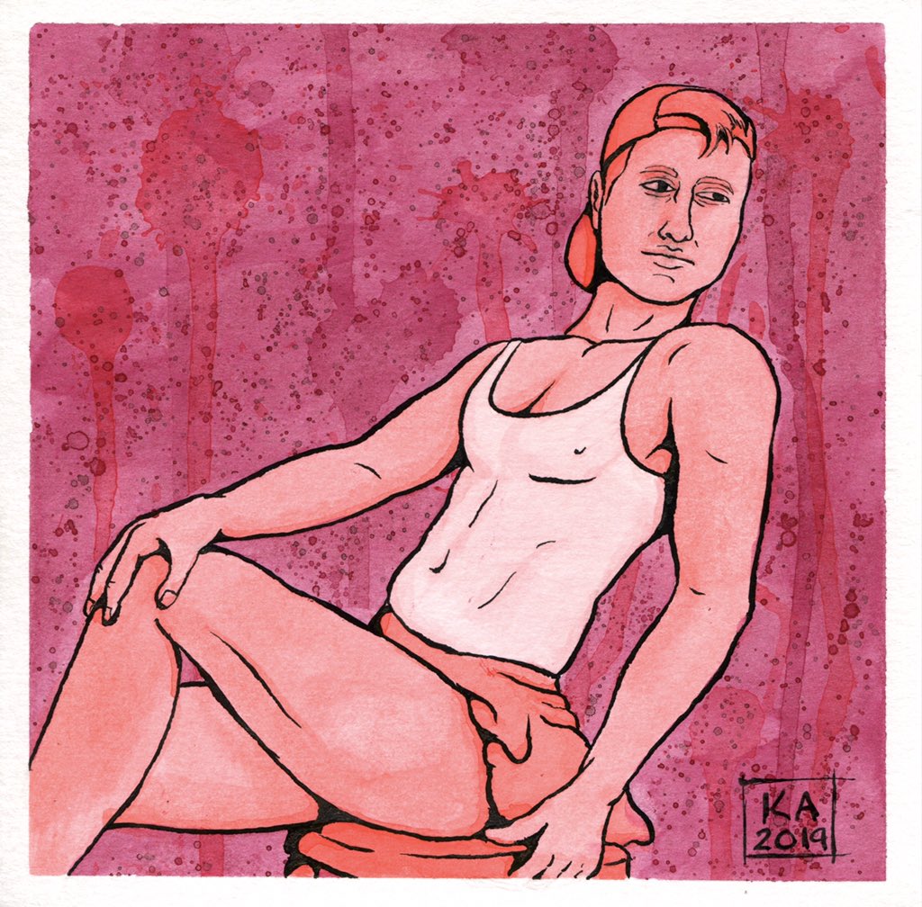 KyleMAnderson's tweet photo. Sketches w/ @doableguys at the @math_magazine party. Turns out drawing in the middle of a party is pretty distracting. Here's some of my best.
https://t.co/fHuZCSl2Pg for more
#figuredrawing #livedrawing #mathmag #nycparty #doableguys #watercolor #queerart #supportqueerartists https://t.co/CdY4teKn2E
