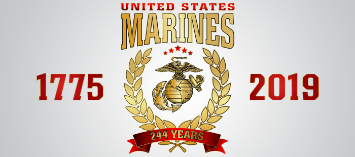 We love the <a href="/USMC/">U.S. Marines</a> so much, we're celebrating its 244th birthday twice! Join us 11/7, 10:30a, at the <a href="/DoleInstitute/">Dole Institute of Politics</a> for a ceremony/cake &amp; again 11/10, 8:45a, for a cake cutting in Memorial Stadium parking lot just before the #KUVetsDay5K.