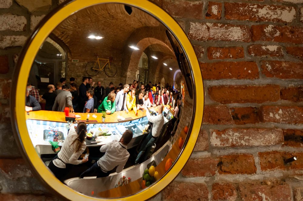 salsita's tweet photo. The Salsita Club was the official #afterparty spot for the 2019 @ReactiveConf. We accommodated close to 200 people, with room to spare. We're just scratching the surface of what we can do in this incredible space. #reactiveconf https://t.co/ryQTP482EV
