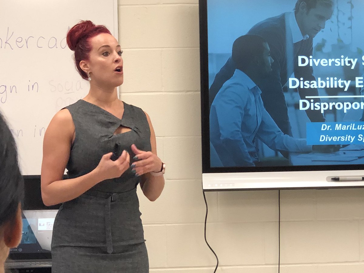 Dr. Genao from Blue Sea Educational Consulting presenting to the district’s school psychologists, speech pathologists, and learning consultants on conducting diversity sensitive disability evaluations.
