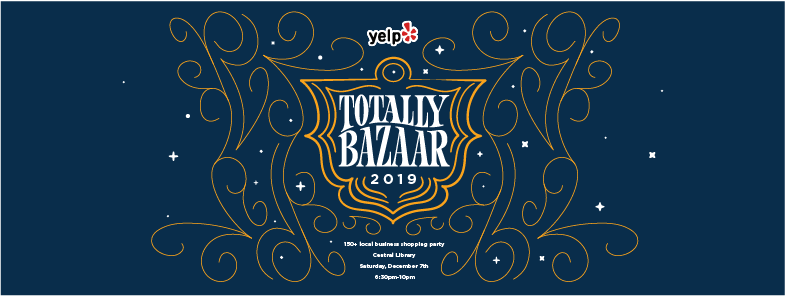 YelpIndy's tweet photo. Nutcrackers, Jamaican patties and holiday spirits?! Yelp's Totally Bazaar is back this year with 150+ local businesses on December 7th. RSVPS NOW OPEN: https://t.co/RbzW2oqaDH #YelpBazaar https://t.co/nX87IMN3Xn