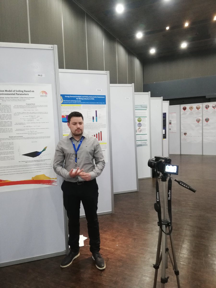 ISES_Solar's tweet photo. Day 2 at the #SWC19 #SHC19 and we are trying a new format - short poster video presentations 🎥 https://t.co/jMW5Hk3p0u