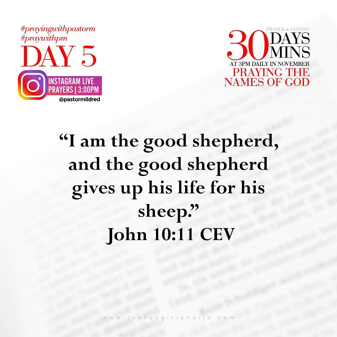 _JustUsGirls_'s tweet photo. Day 5 - JEHOVAH RAAH - the Lord my Shepherd. 🤗😍
.
.
#provision #guidiance #restoration #direction #healer #comforter #lover there are so many sides to God being my shepherd.
.
.
#prayingwithpastorm #praywithpm https://t.co/c0FkxHFV5S