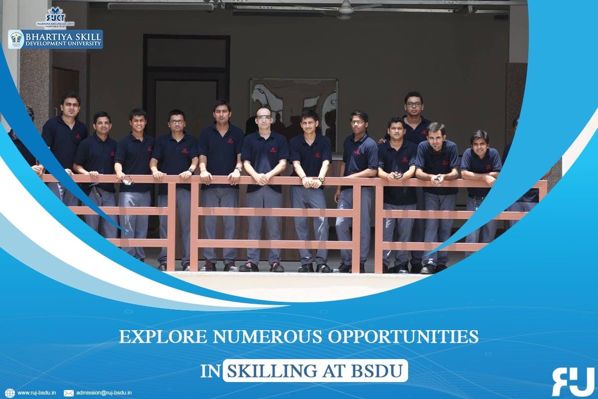 RUJGroup's tweet photo. @BsduOfficial is the first University in the country offering only Skills programs. It offers Skill Certificate, Diploma, Advance Diploma, Bachelor of Vocation, Master of Vocation and Ph.D in various skill areas.

#SkillForNewIndia #BSDU #RujGroup #SkillIndia #Skill #MakeInIndia https://t.co/niAJHzPMU9