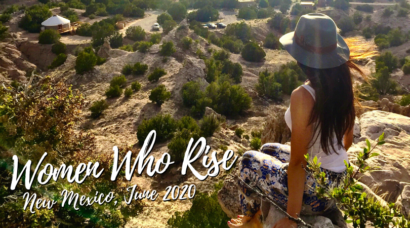 Women Who Rise: Glamp with us in New Mexico ⛺ On this women-only trip, we'll build new connections and harness our power, leaving the desert feeling loved and supported.  - mailchi.mp/pravassa/newsl…