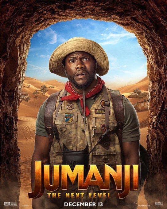 IBakeryOfficial's tweet photo. Awesome new posters out for 'Jumanji: The Next Level'!! In theaters December 13th 👍
#Jumanji https://t.co/BXEtEDKn7u