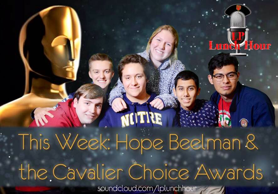 LPLunchClub's tweet image. 🚨 New Episode Alert! 🚨  

The Lunch Club speaks with the LP Yearbook's Hope Beelman about the upcoming Cavs Choice Awards. Plus Oscar shares his thoughts on the recent cold weather.

soundcloud.com/lplunchhour/se…