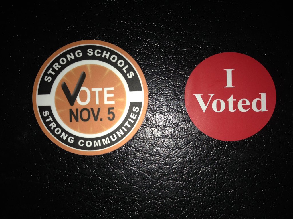 Today's the day! I voted... did you? #spudpride #moorheadproud #Honoringourtradition #Reimaginingourfuture #voteyesmoorhead #voteyesformoorheadschools