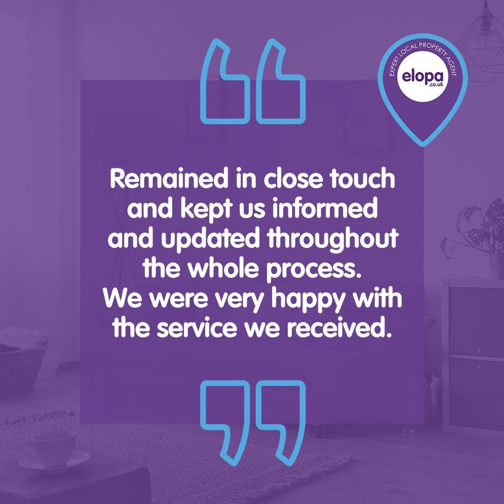 Another happy client, and an excellent result for the Elopa team!

If you're looking to make your next move on the market, message us today!