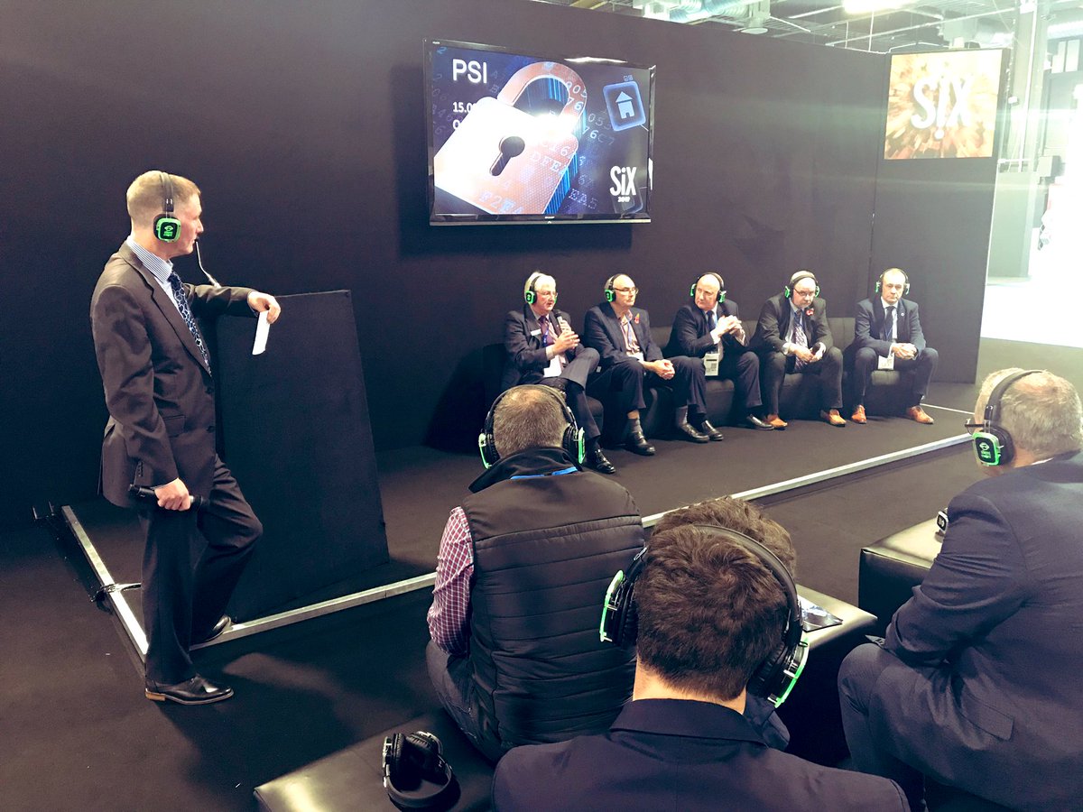 SSAIB's tweet photo. The first topic for discussion for this afternoon’s @event_six Question Time event is apprenticeships and the future of the #security and #fire industries.
#SSAIB #Security #SiXEvent #Six2019 #QuestionTime @event_six https://t.co/cZXMmytfLm